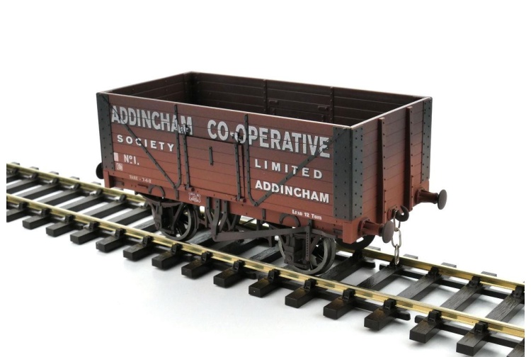 Dapol 7f-080-034w 8 Plank Wagon Addingham 1 Weathered