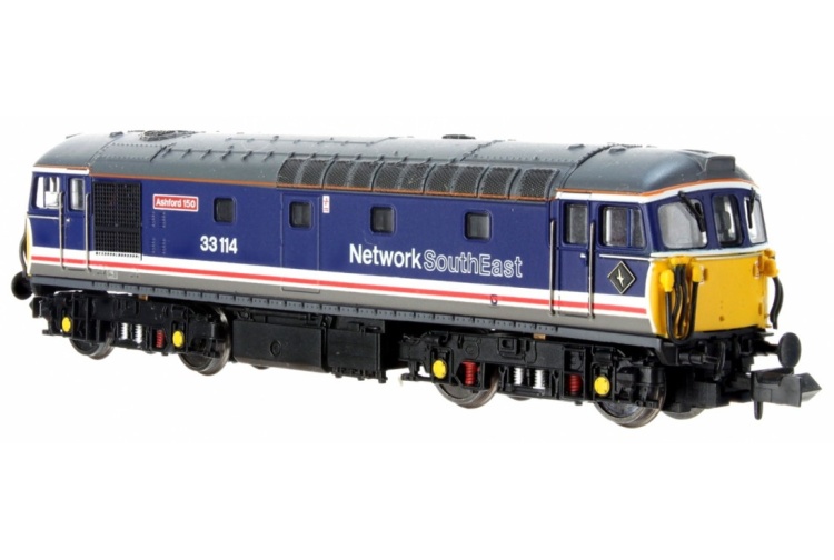 Dapol 2D-001-022 N Gauge Class 33/1 33114 "Ashford 150" Network South East.