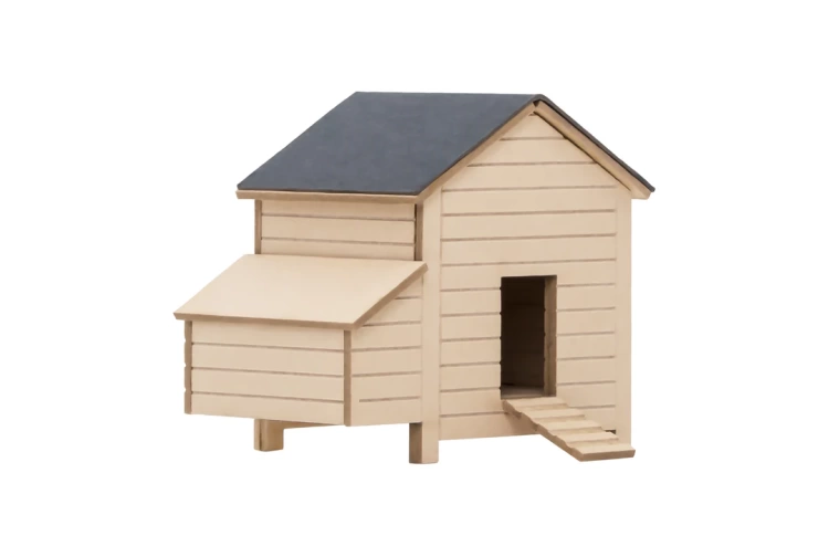 dapol-7b-006-002-o-gauge-chicken-coop-self assembly-card-kit