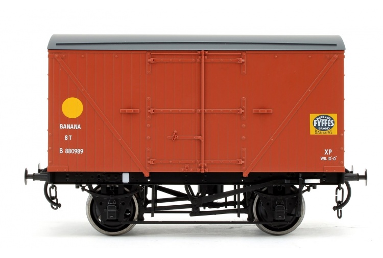 Dapol 7F-016-001 10 Foot Chassis Wagon B880898 Fyffes Banana Van Bauxite