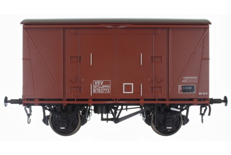 Dapol 7F-049-201 O Gauge VEA Vanwide 12t Goods Van Freight Brown B 783773