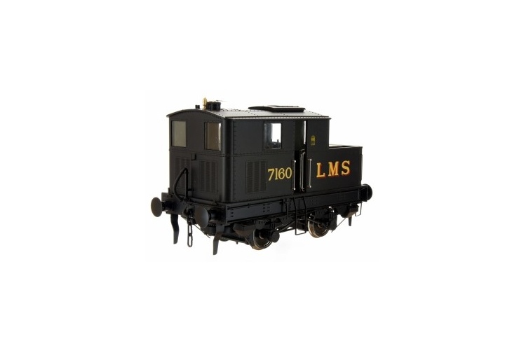 Dapol 7S-005-004 Sentinel Steam Shunter Y1/Y3 LMS 7160 Rear Right