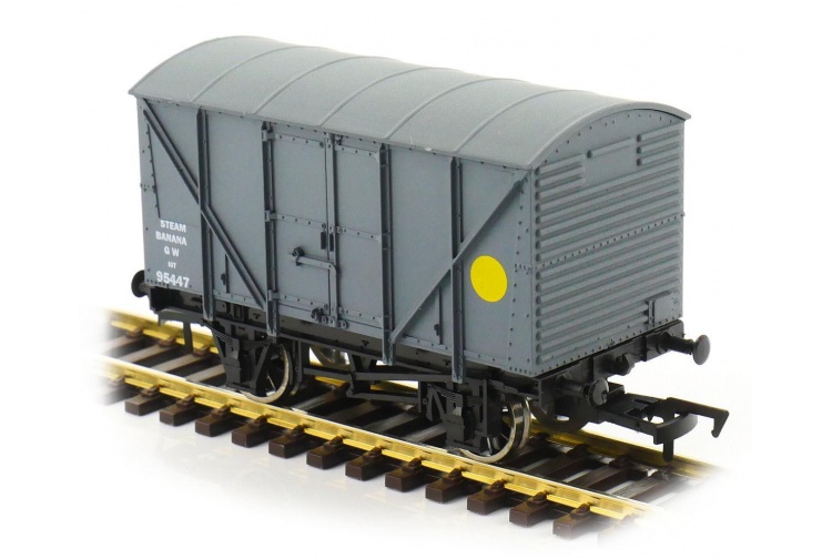 Dapol DA4F-016-108 Banana Van GWR Grey 35639 Front Left