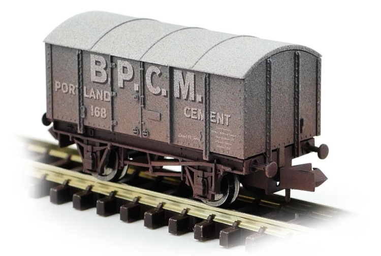 Dapol 2F-013-048 N Gauge Gunpowder Van BPCM 168 Weathered