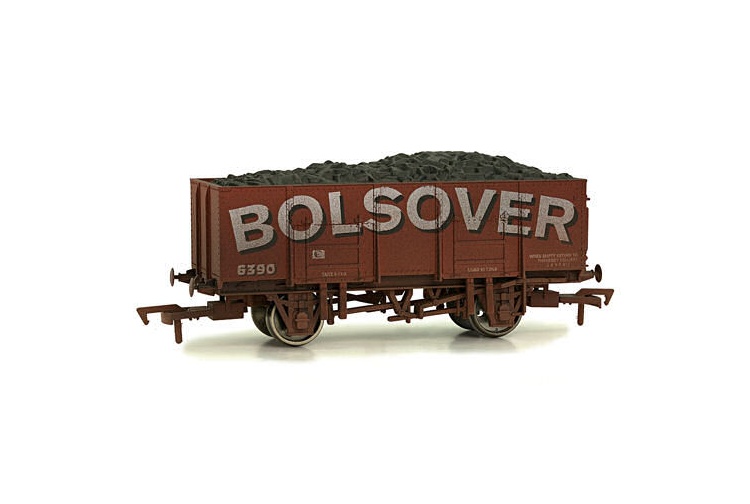 Dapol 4f-038-101 OO Gauge 20 ton Steel Mineral Wagon Bolsover Weathered