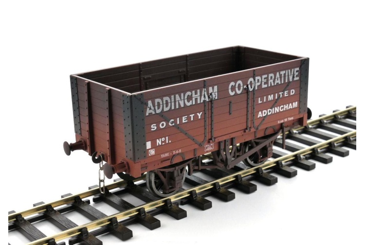 Dapol 7f-080-034w 8 Plank Wagon Addingham 1 Weathered pic2