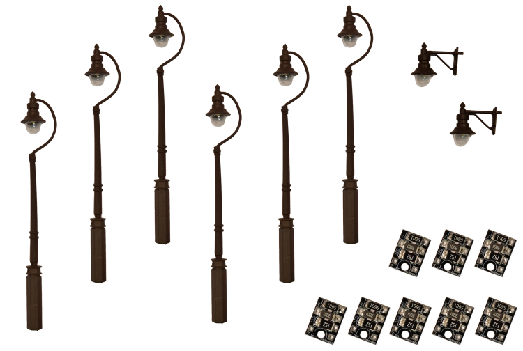 dcc-concepts-lml-vpsbk-6-swan-lamp-and-2-wall-lamp-black