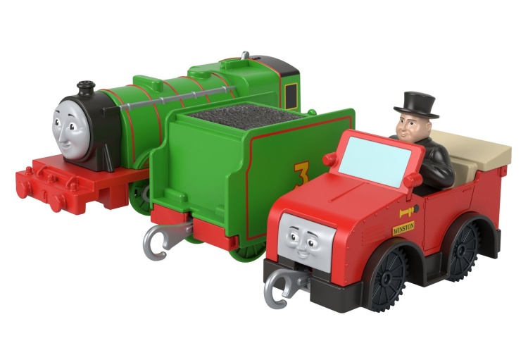 Fisher Price GYW12 Thomas & Friends Motorised Henry With Winston Contents