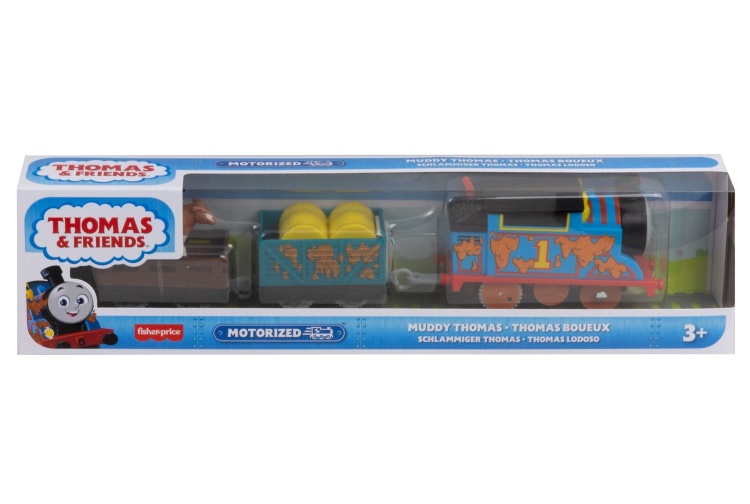 Fisher Price HDY73 Thomas & Friends Motorised Muddy Thomas Package