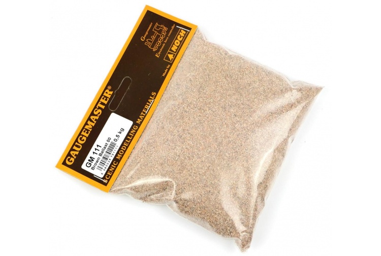 Gaugemaster GM111 Brown Ballast 500g Package