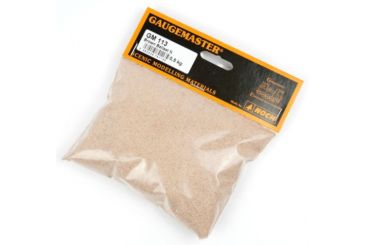 Gaugemaster GM113 Brown Ballast 500g Package