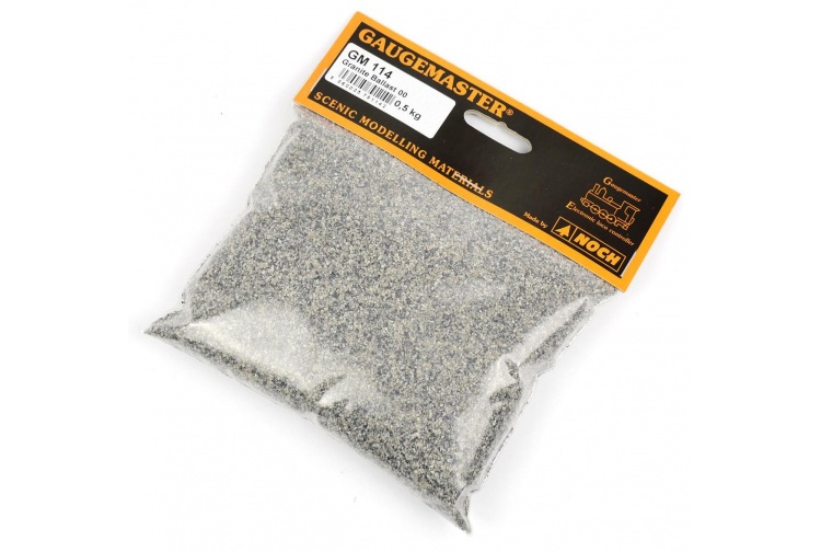 Gaugemaster GM114 Grey Granite Ballast (500g) Package