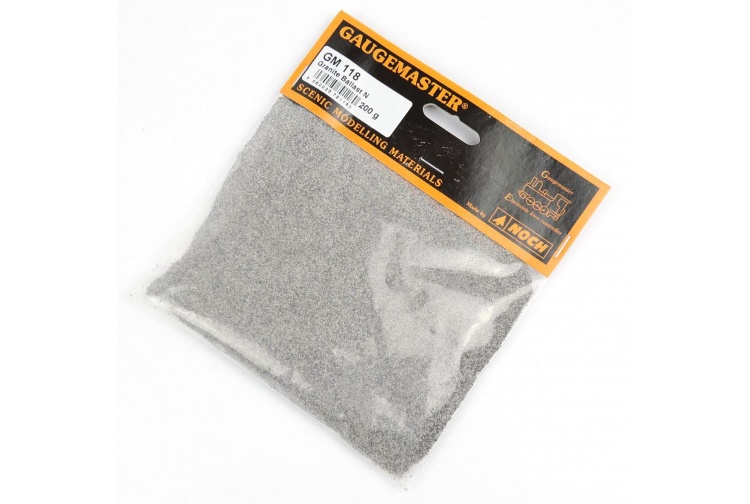 Gaugemaster GM118 Grey Granite Ballast 200g Package