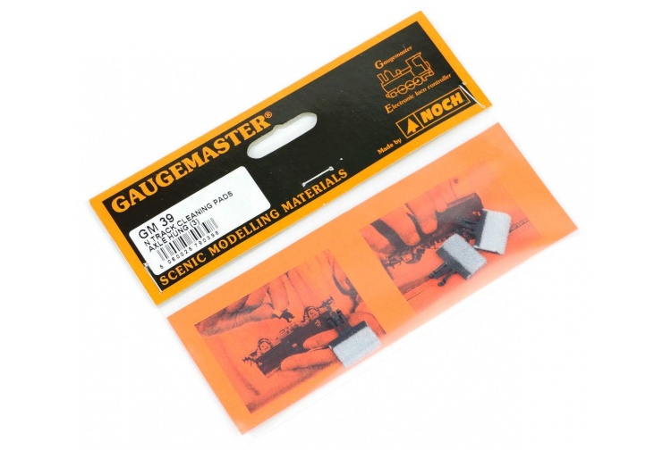 Gaugemaster GM39 Axle Hung Track Cleaning Pads (3) Package