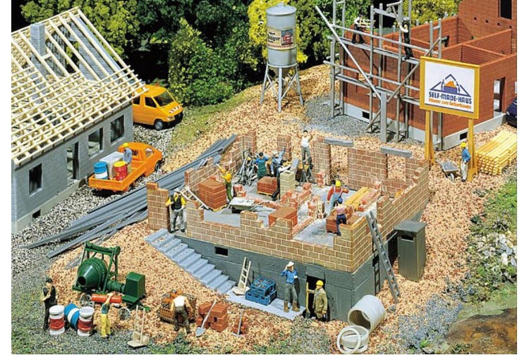 Gaugemaster GM437 Fordhampton House Under Construction Kit Example Layout
