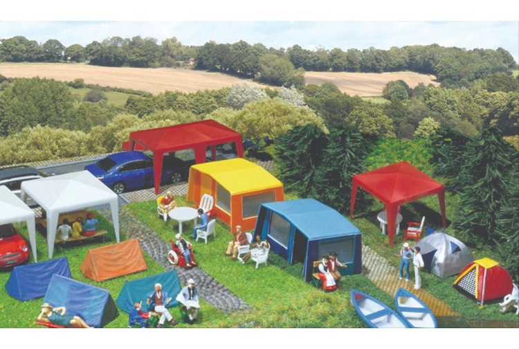 Gaugemaster GM439 Fordhampton Campsite Kit Example Layout