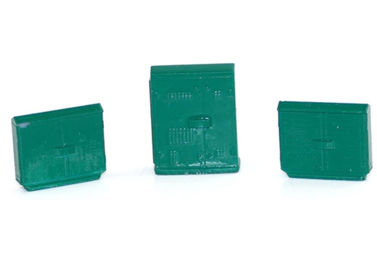 Gaugemaster GM496 Telecoms Cabinets (3 Pre-Built Cabinets) Complete Pack