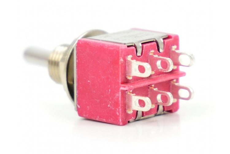 Gaugemaster GM506 DPDT Mini Toggle Switch Bottom
