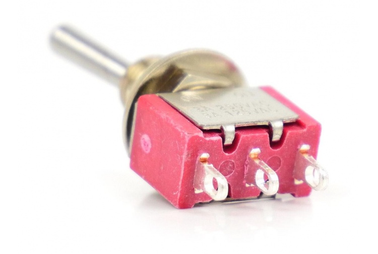 Gaugemaster GM508 SPDT (Momentary) Mini Toggle Switch Bottom