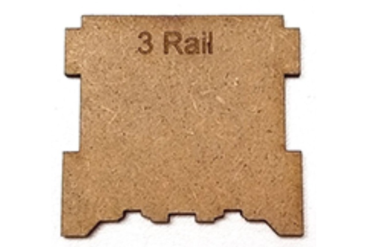 Gaugemaster GM65 Track Ballasting Aid 3rd Rail Insert