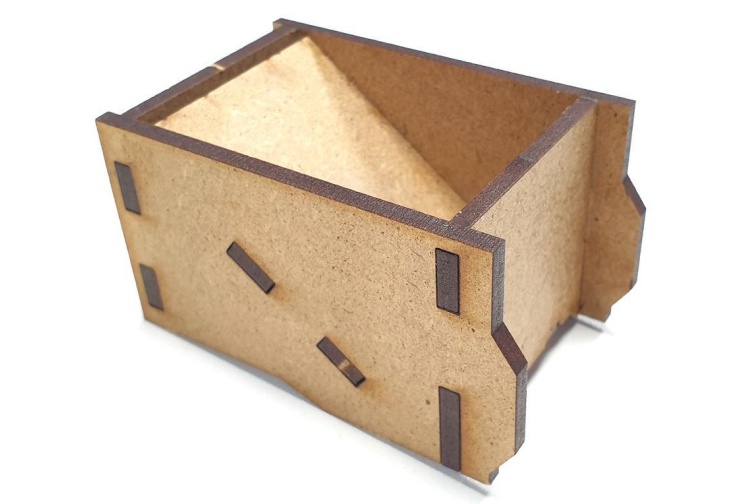 Gaugemaster GM65OO / HO Gauge Track Ballasting Aid Laser cut MDF Kit