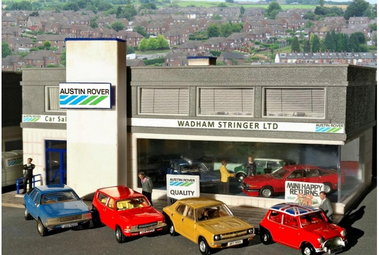 Gaugemaster  GM435 Fordhampton Car Showroom OO Gauge Plastic Kit