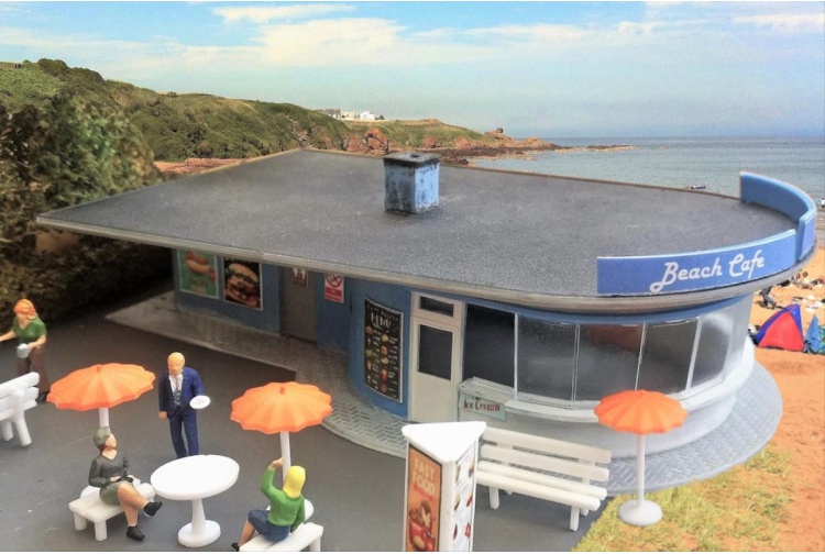 Gaugemaster GM484 Fordhampton Seafront Cafe OO Gauge Plastic Kit