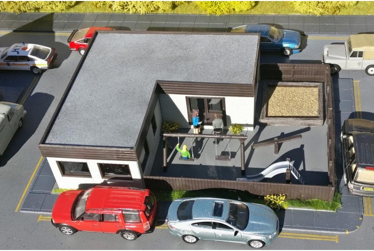 Gaugemaster GM485 Fordhampton Infant School OO Scale Plastic Kit