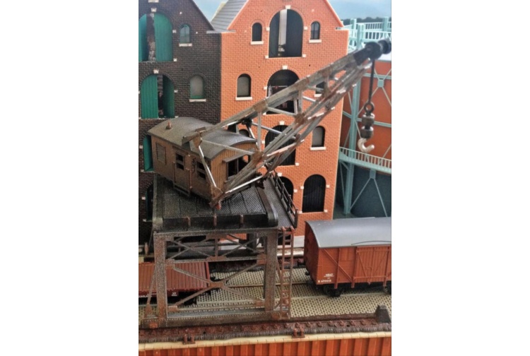 Gaugemaster GM433 Fordhampton Dockside Crane OO Gauge Plastic Kit