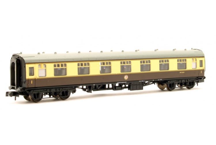 Graham Farish 374-163A BR Mk1 FK First Corridor Chocolate And Cream