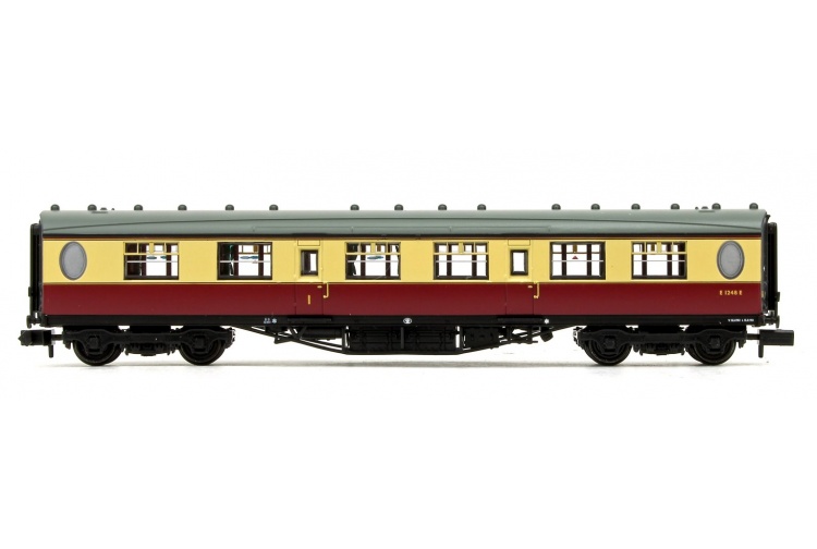 Graham Farish 376-226 LNER Thompson Composite Corridor BR Crimson & Cream No. E1248E