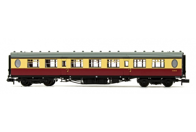 Graham Farish 376-251 LNER Thompson Third Corridor BR Crimson & Cream No. E1041E