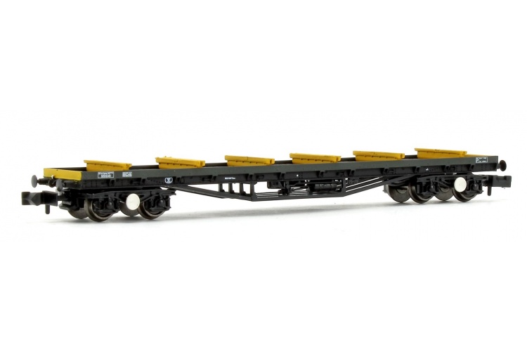 Graham Farish 377-604 BR BDA Bogie Bolster BR Railfreight Metals Sector Left Side