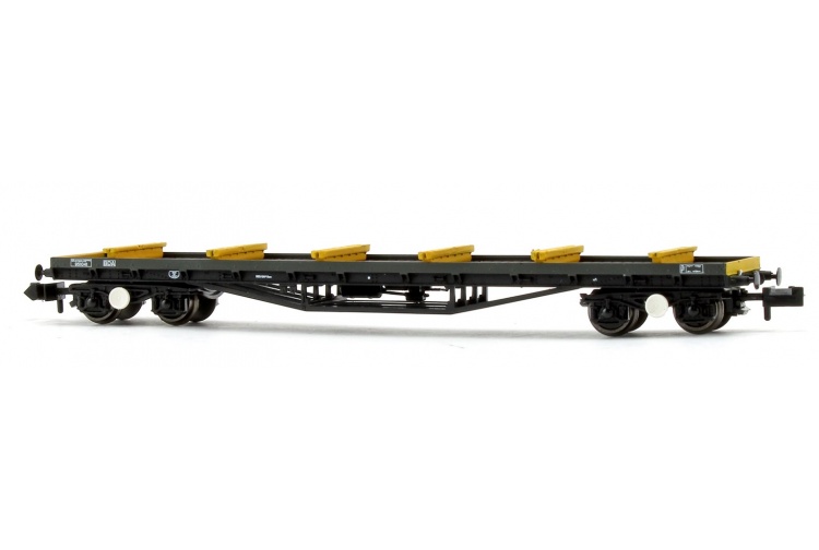 Graham Farish 377-604 BR BDA Bogie Bolster BR Railfreight Metals Sector Right Side