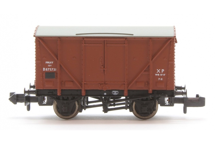 Graham Farish 377-625B BR 12T Ventilated Plywood Fruit Van BR Bauxite Early