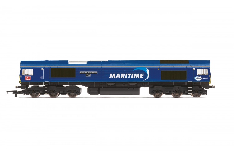 Hornby R3887 DB Cargo UK Class 66 Co-Co 66047 Maritime Intermodal Two