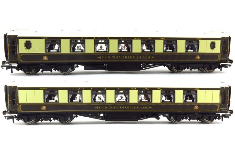 Hornby R4144 Pullman 3rd Class Parlour Car Number 35 Sides