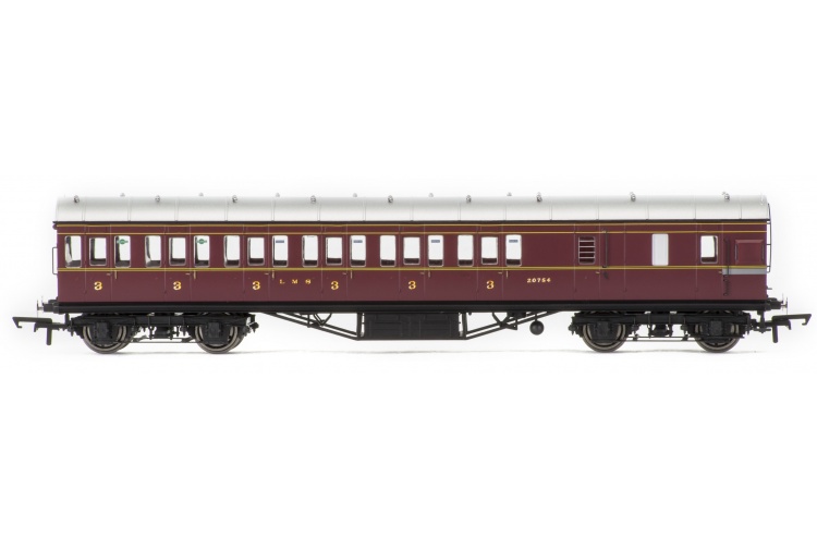 Hornby R4677B LMS Non-Corridor Third Class Brake Coach