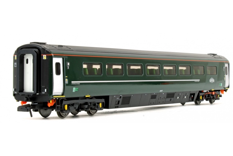 Hornby R4915 GWR Mk3 Sliding Door TS Trailer Standard Coach No.48107 Front Left
