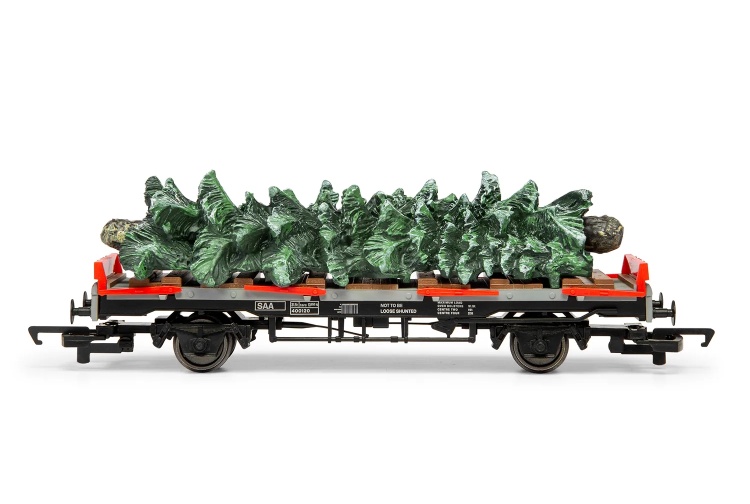 hornby-r60083-45-ton-glw-steel-carrier-christmas-tree-load-oo-gauge