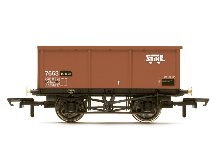 Hornby R6966 BR 27T MSV Iron Ore Tippler 7663