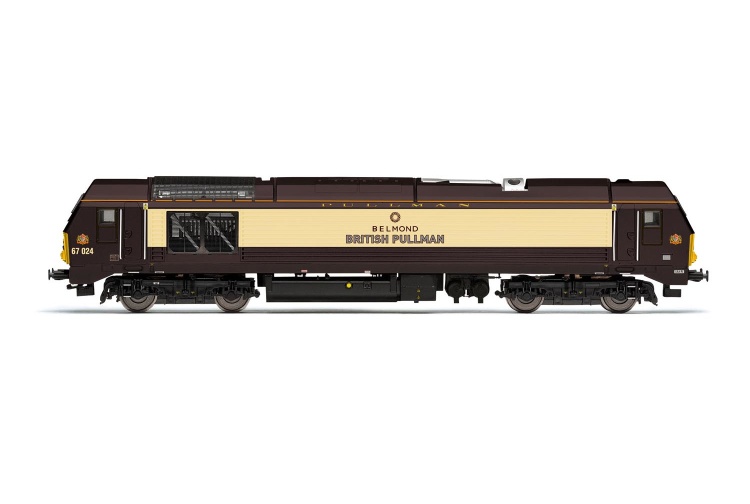 Hornby R3774 DB Cargo UK, Class 67, Bo-Bo, 67024 'Belmond British Pullman'