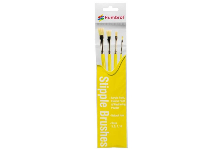 humbrol-ag4306-stipple-brushes-pack-of-4