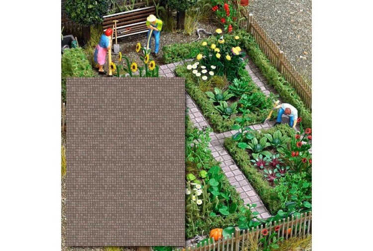 Busch 7427 Decorative Pavement Card Sheets 2