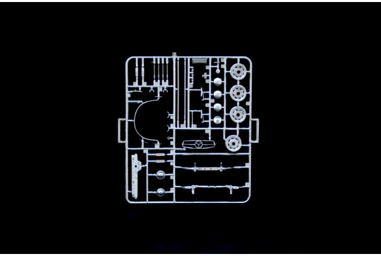 Italeri 3645 Mercedes Benz 300 SL Gullwing Parts 2