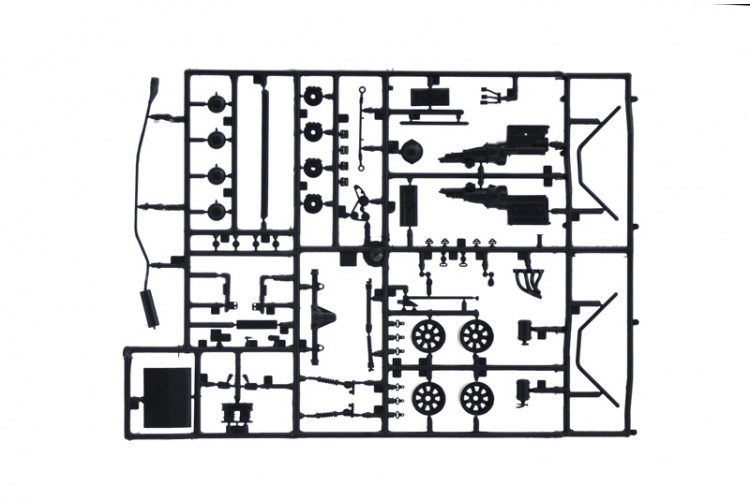 Italeri 3655 Ford Escort RS1800 Mk.II Parts 1