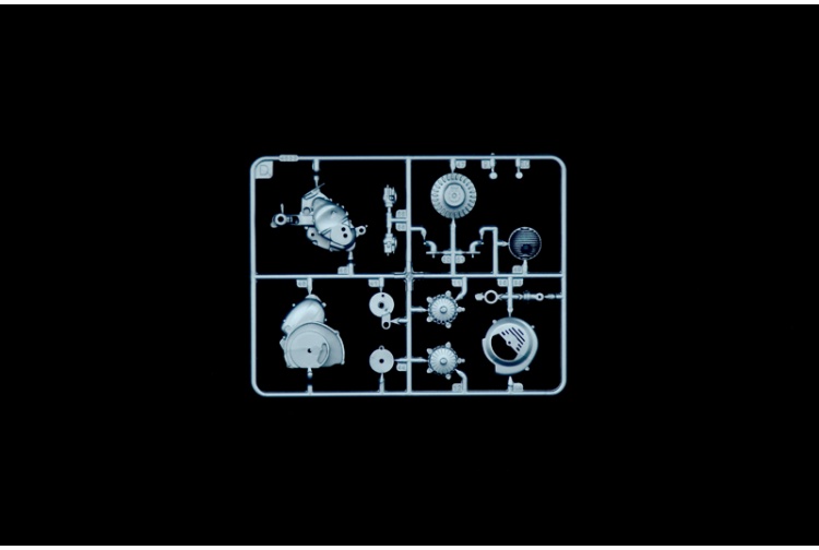 Italeri 4633 Vespa 125 Primavera Parts 3