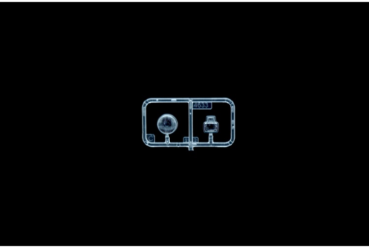 Italeri 4633 Vespa 125 Primavera Parts Transparent