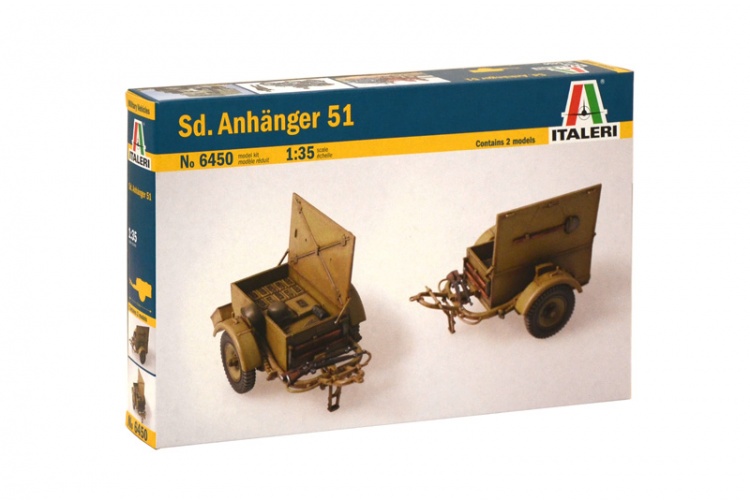 Italeri 6450 SD. Anhanger 51 Trailer Package