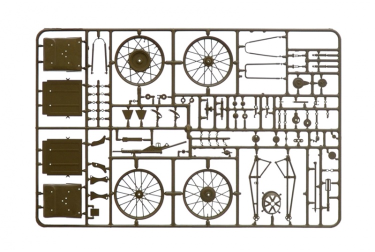 Italeri 7402 Triumph 3HW Parts 2